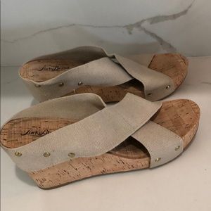 LUCKY BRAND SANDAL WEDGES